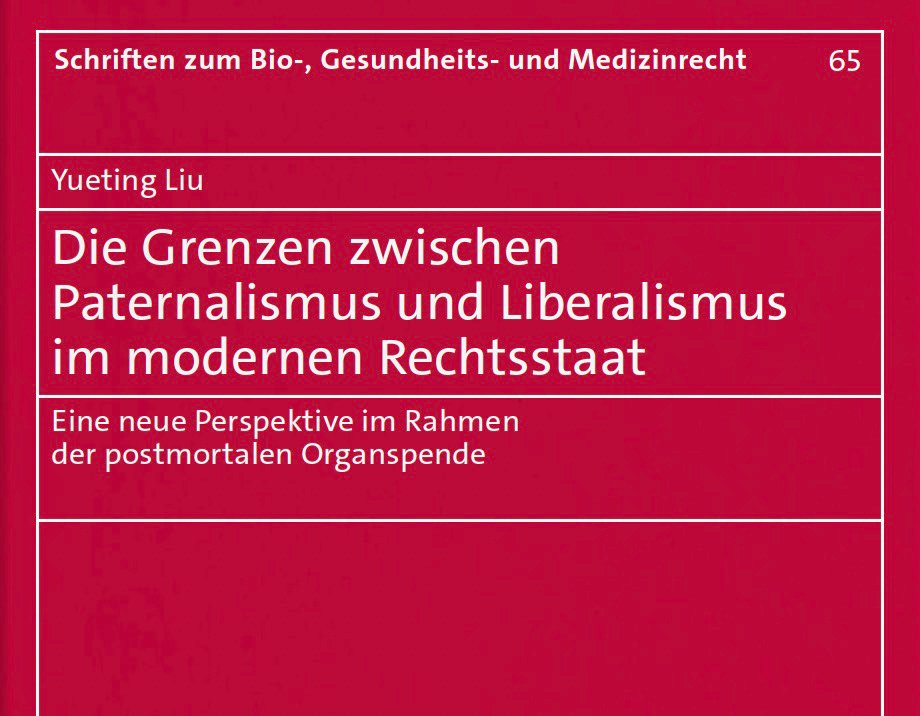 The new scholarly monograph by Professor Yueting Liu